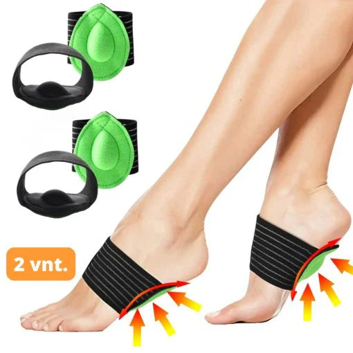 Pēdas velves atbalsta ortozes (komplektā 2 gab.)