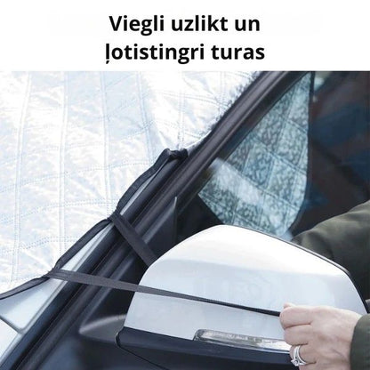 Automašīnas priekšējā stikla pārsegs (piemērots visām automašīnām)