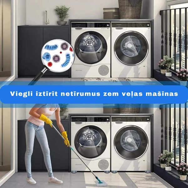 Pretvibrācijas paliktņi veļas mašīnai (iepakojumā 4 gab.)