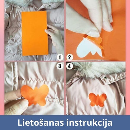Pašlīmējoši apģērba remonta ielāpi (8 krāsu komplekts) – ātrs caurumu remonts bez šūšanas
