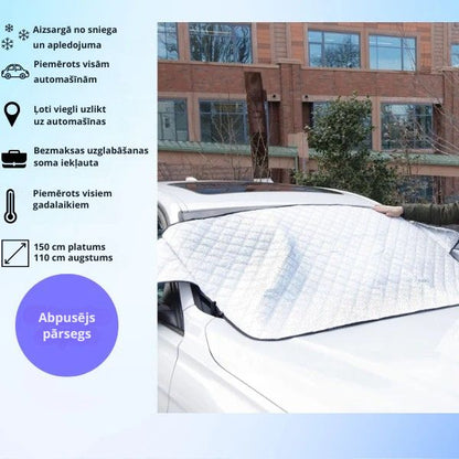 Automašīnas priekšējā stikla pārsegs (piemērots visām automašīnām)