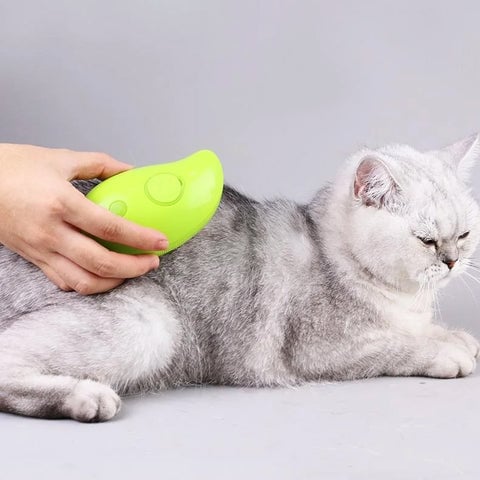 Tvaika birste mājdzīvnieku kažokam – maiga ķemmēšana un spīdums bez stresa